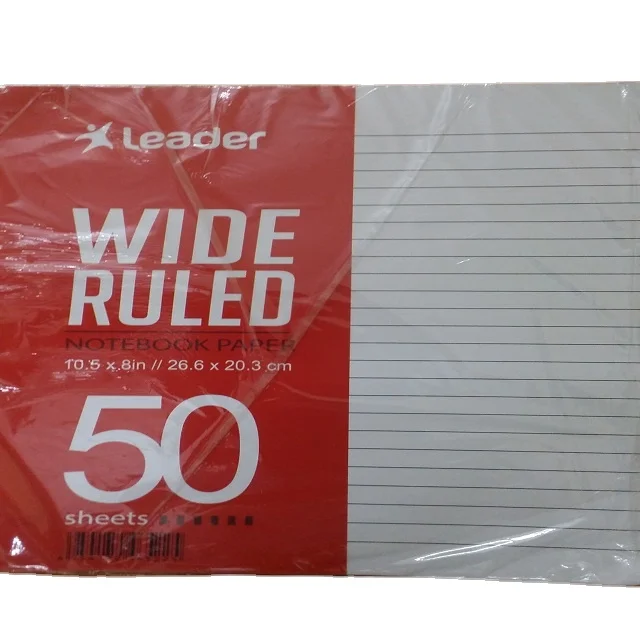 
Two Hole Punched Filler Pages Available at Low Reliable Price 