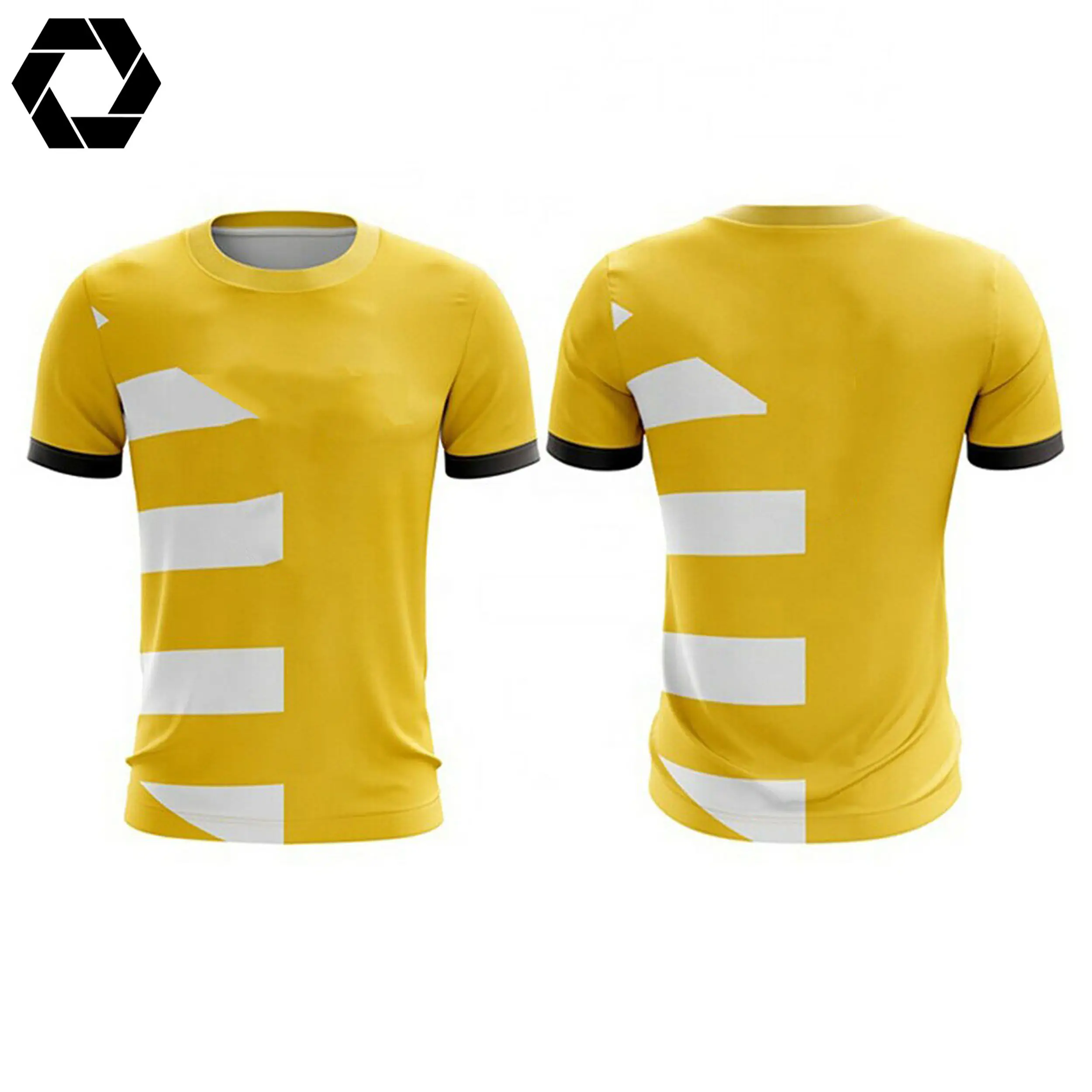 Высококачественные повседневные футболки для мужчин и детей из 100% полиэстера