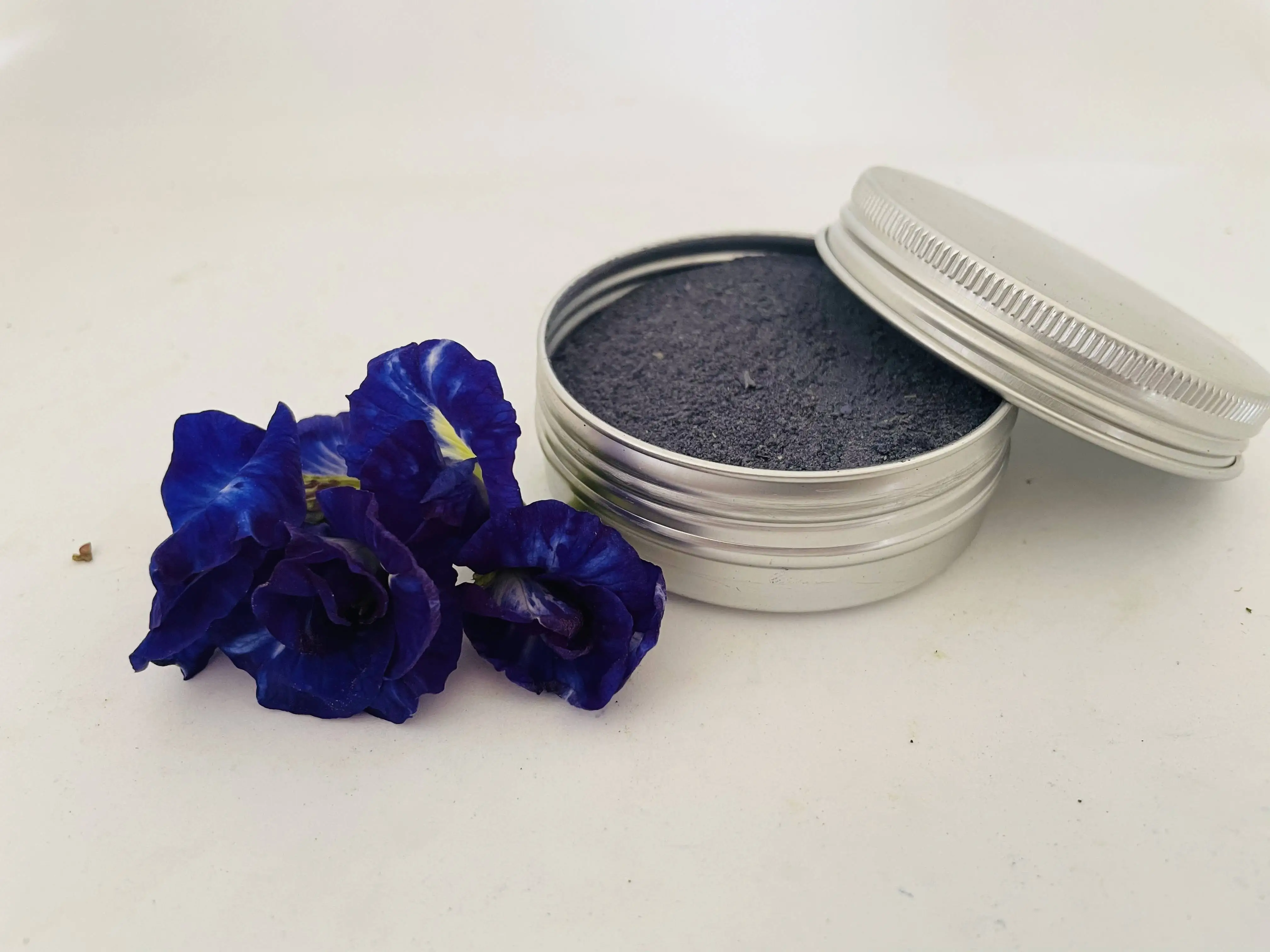 Organic Butterfly Pea Flower Powder Anthocyanins for Food Supplement and Food Sprinkle