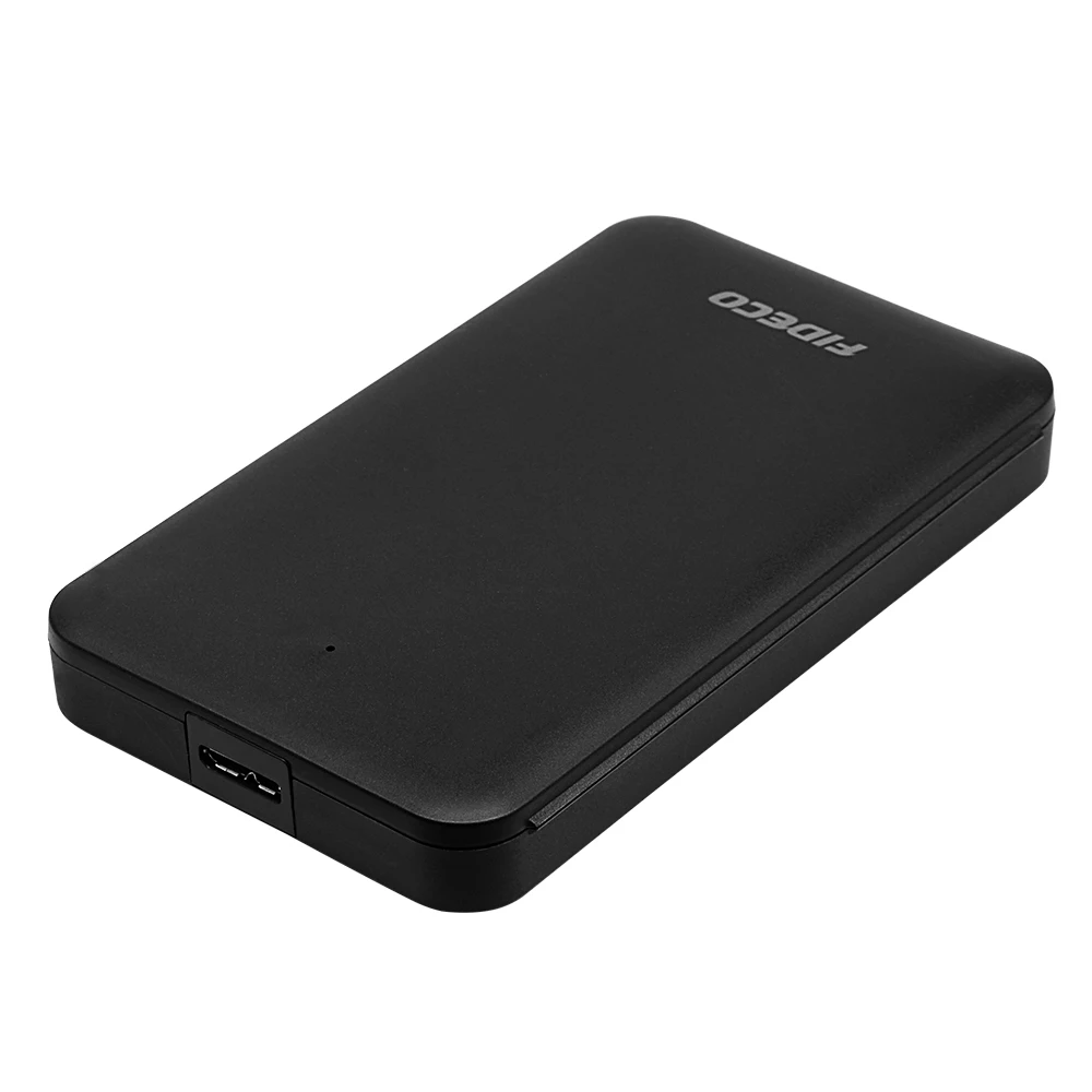 FIDECO Plastic cheap 2.5 usb3.0 hdd enclosure 25 hard drive externes hdd gehause carcasa de disco duro