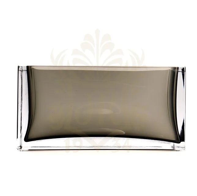 
Уникальные стеклянные чаши ручной работы, прямоугольные чаши из мандрузированного стекла для продажи 