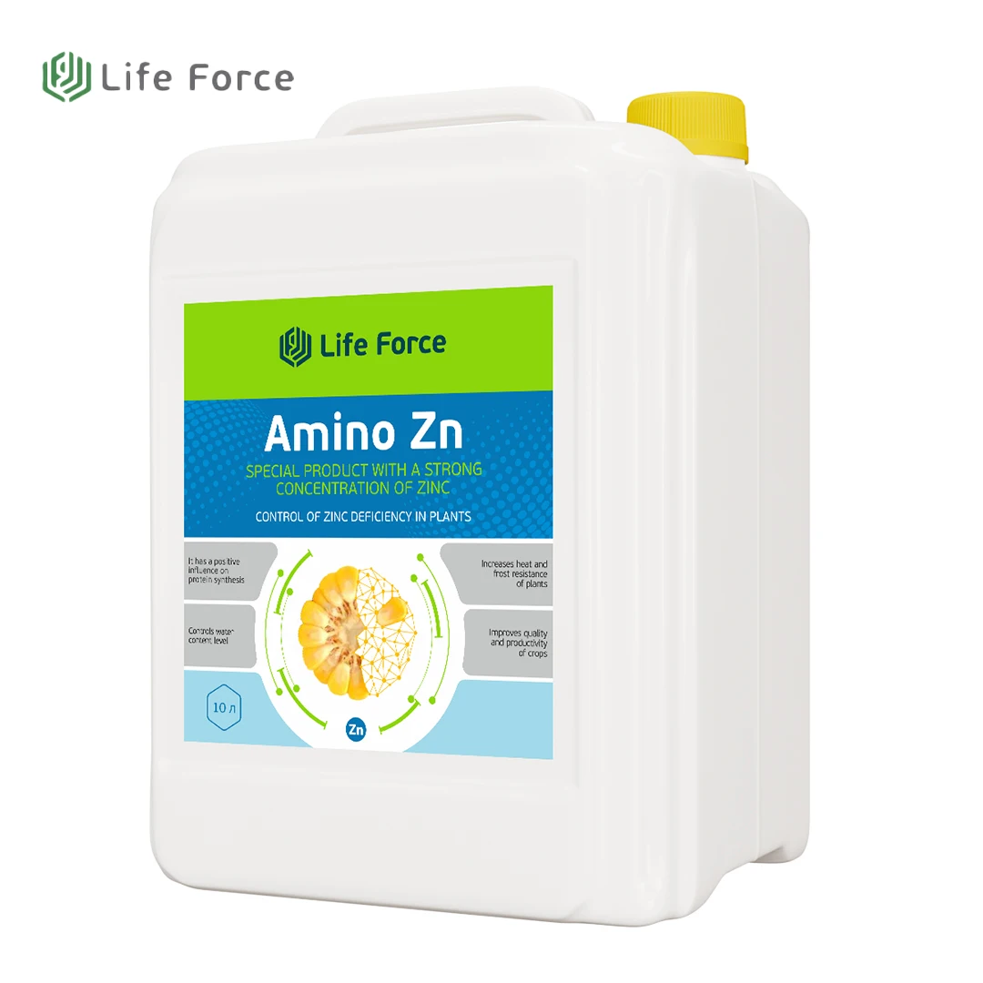 Best For Corn Agriculture Amino Acid Organic Micronutrient Fertilizer Amino Acid Chelated Zinc Life Force Amino Zn MI 303