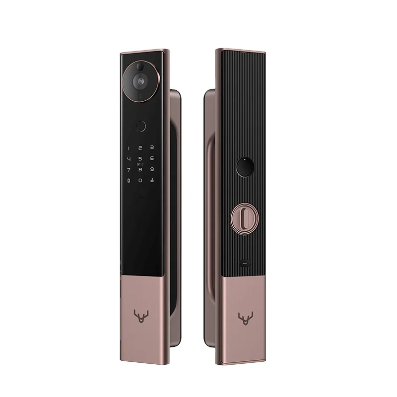Loock Smart Door Lock R1M with 1080P Camera MiHome APP Visual Remote Intercom Electronic Doorbell Fingerprint Lock Digital Lock