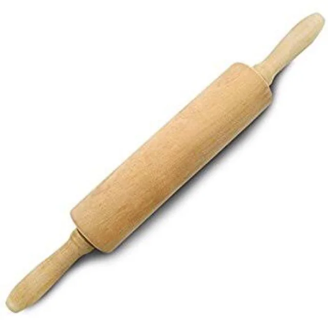 Customize Handmade Wooden Rolling Pin for Pressing Noodles Dumpling | Hot Sell Classic Roller Natural Wood Rolling Pins