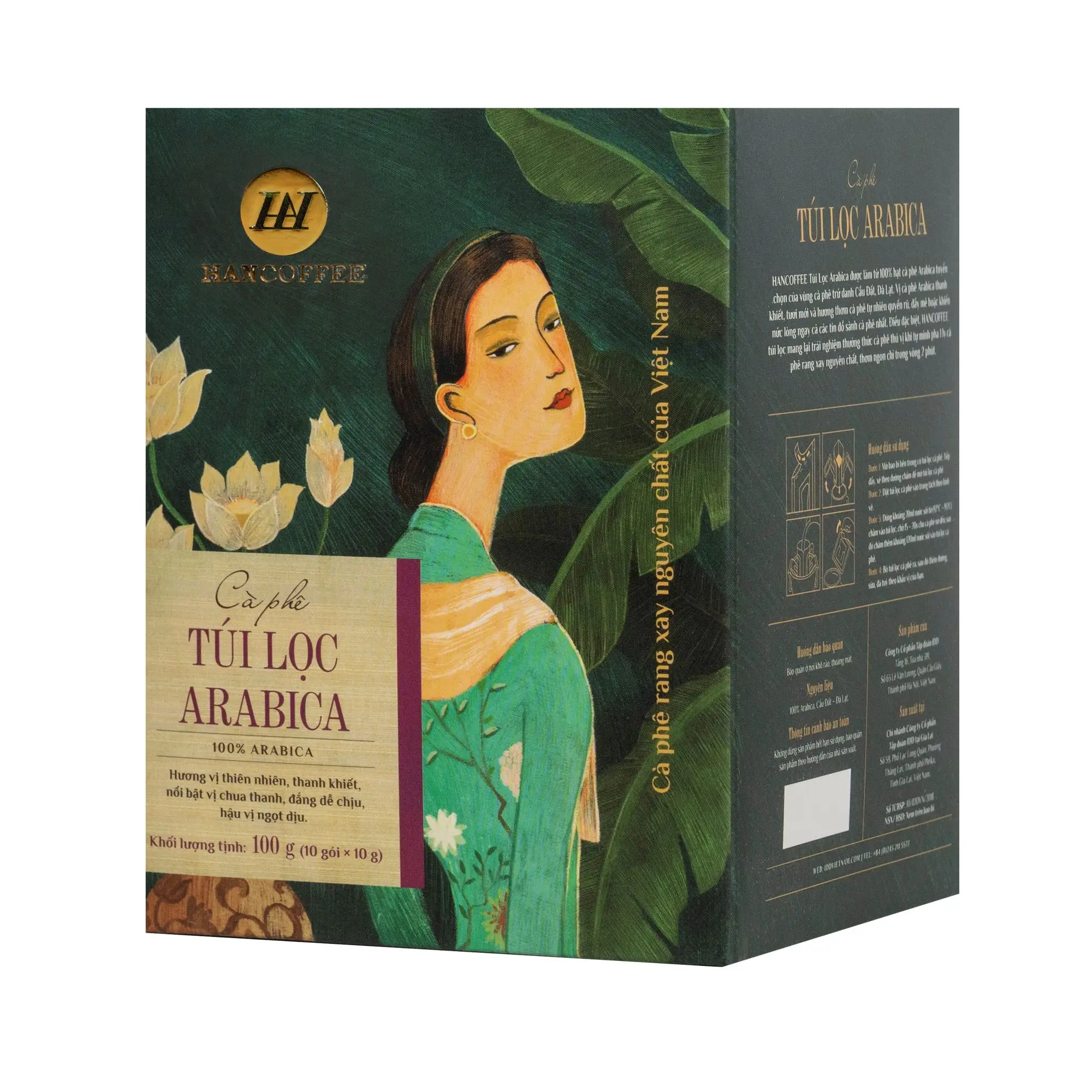 Vietnam	Standard Exclusive Arabica Drip bag Coffee Original Equipment Manufacturing High Quality Coffee Bag Eco-friendly Coffee