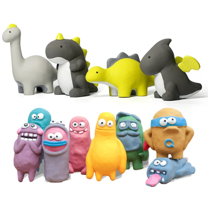 Серия Qmonster «танистрофеус» игрушка для собак со встроенным свистком жевательная обучения