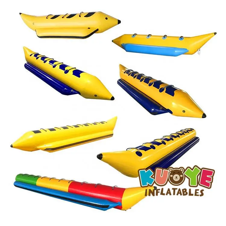 12 Persons Inflatable Water Games Flyfish Banana Boat With Factory Price