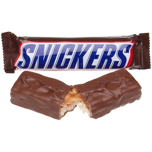 Snicker шоколадные конфеты 50 г, оптовые поставки Snicker шоколад