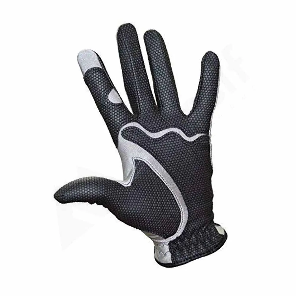 Оптовая продажа пользовательские кожаные перчатки для гольфа с принтом козья кожа Пользовательский логотип 2021