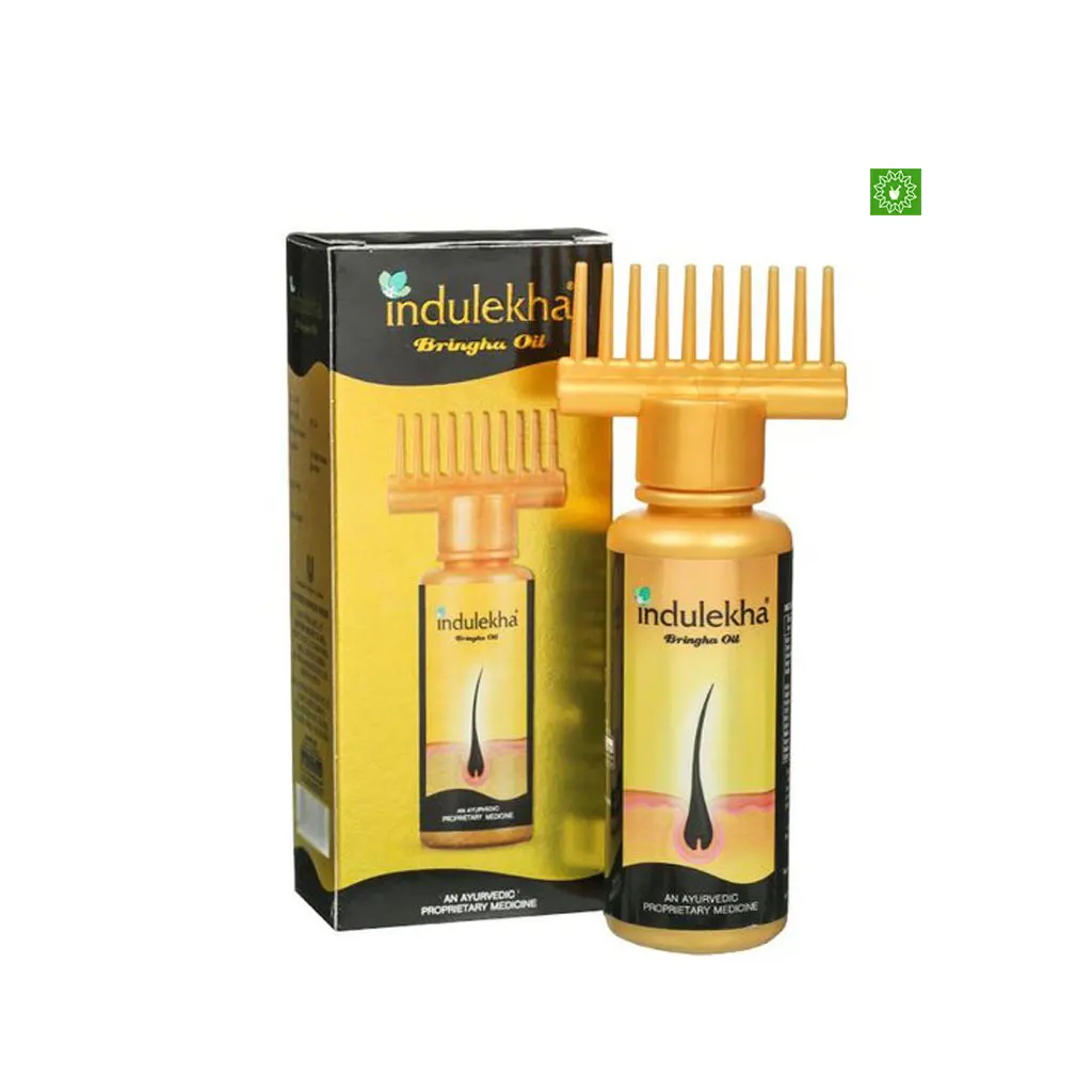 Indulekha Bringha Oil, Reduces Hair Fall  100% Ayurvedic Oil, Hair Care Herbal Hair Oil Products supplier