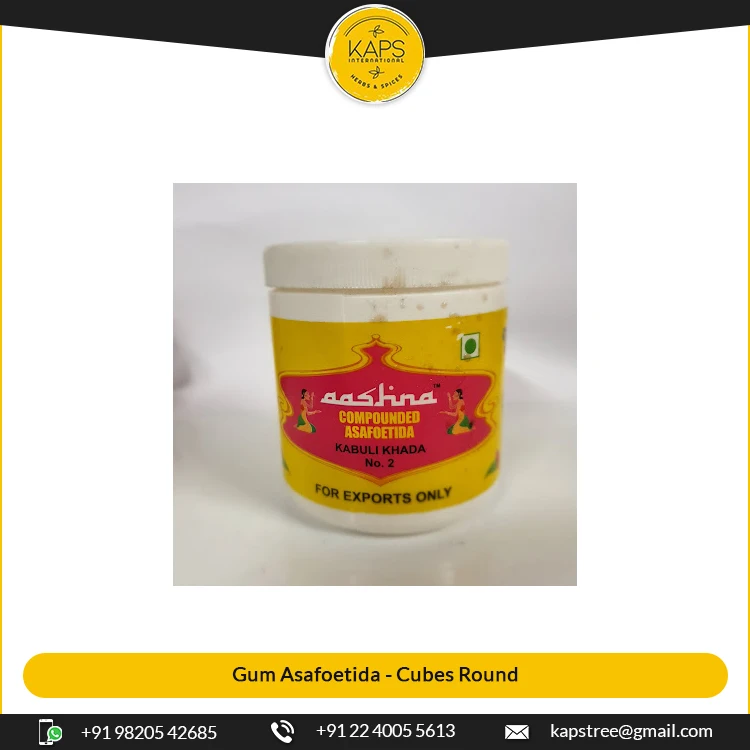 Крупные партии поставщик продажа круглых кубиков в форме Ferula Raw Asafoetida/спецзакупка по всему миру