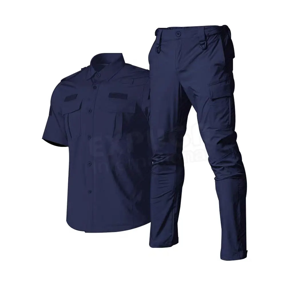Factory Supply OEM Custom Men Tactical Security Guard Officer Security uniform