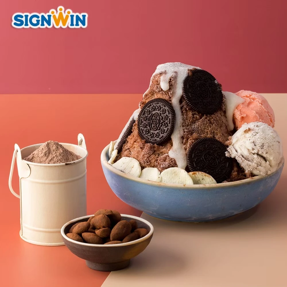 Тайваньский шоколадный пищевой Снежный ледяной порошок, ингредиенты