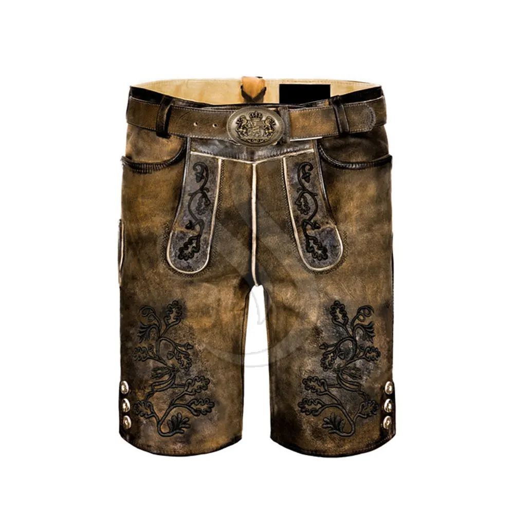 Design Your Own Logo Best Selling Men Lederhosen Shorts 2024