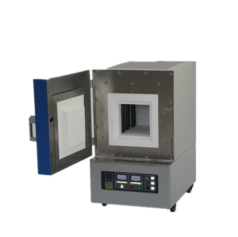 1200C 1400C 1600C 1700C 1800C Lab Small Mini Box Type Muffle Furnace for Battery Making
