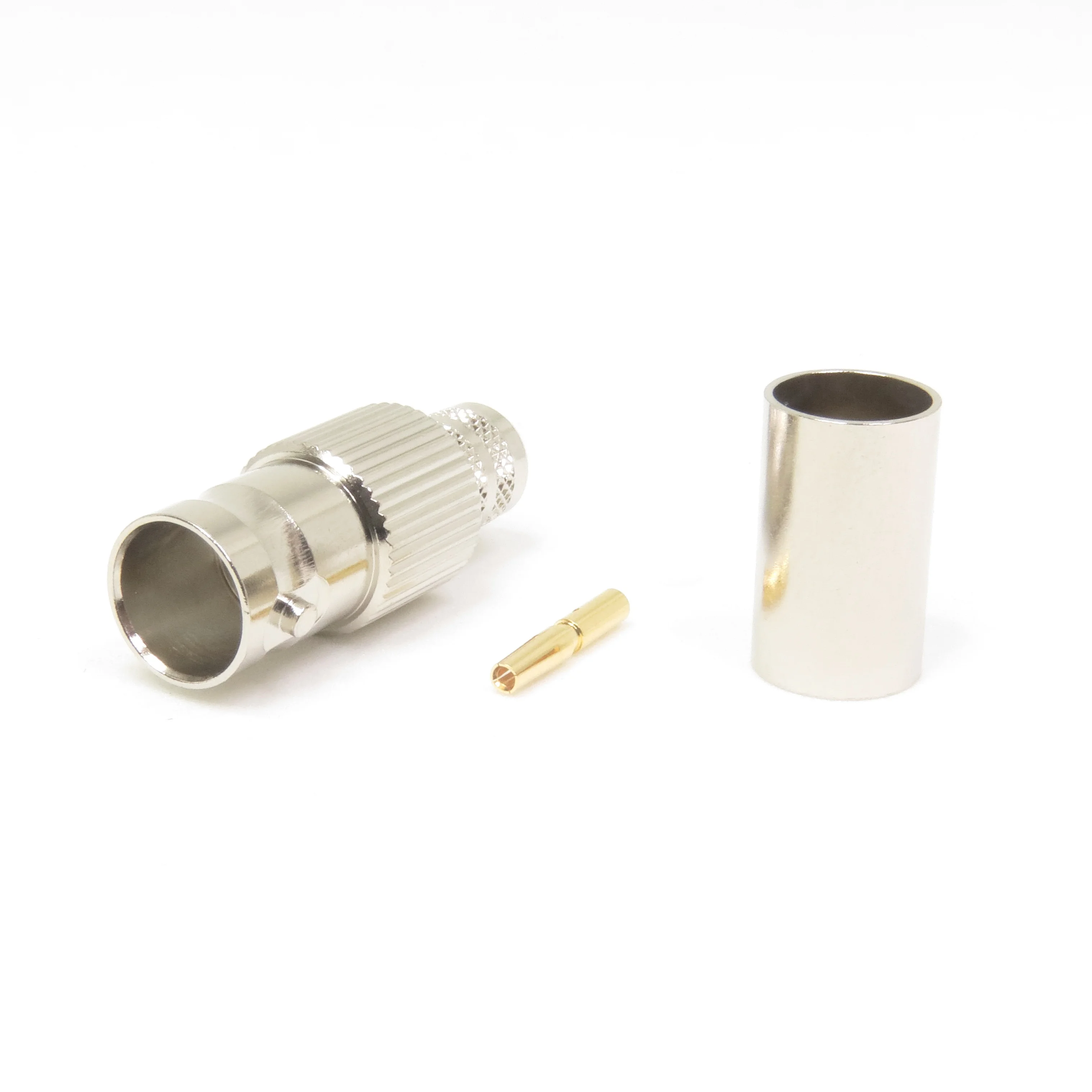 12G SDI 75 Ohm BNC Connector Female Crimp for Belden 4794R