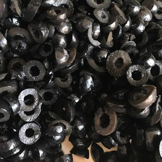 Нарезанные Черные Оливки