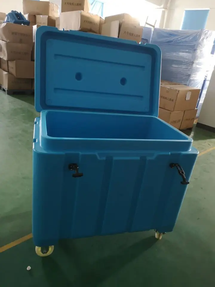 Large Capacity Rotomolded 320L Dry ice container Cooler Box