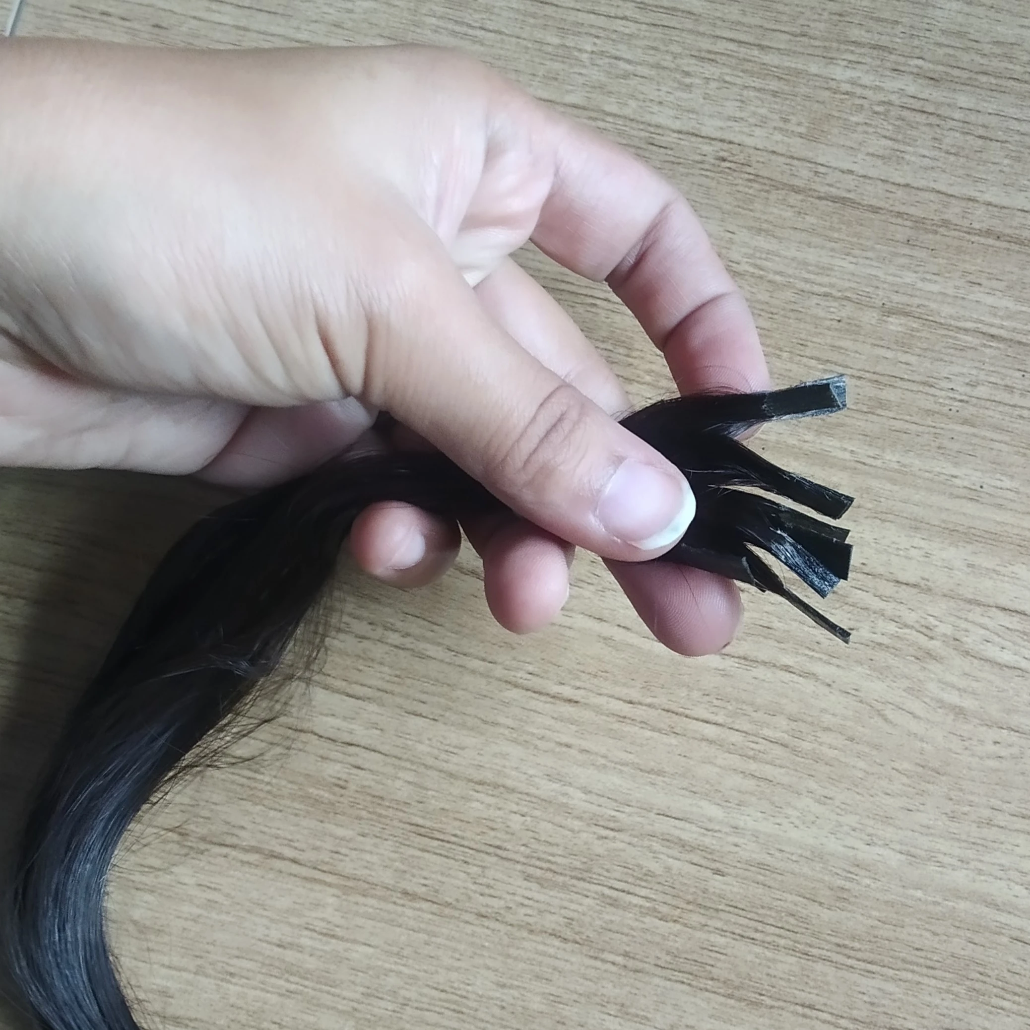 Virgin  Hair Made Flat Tips Extension 16 Inches to 30 Inches Long Lasting Flat Tips Natural Curly Fast Delivery Free Sample Hai