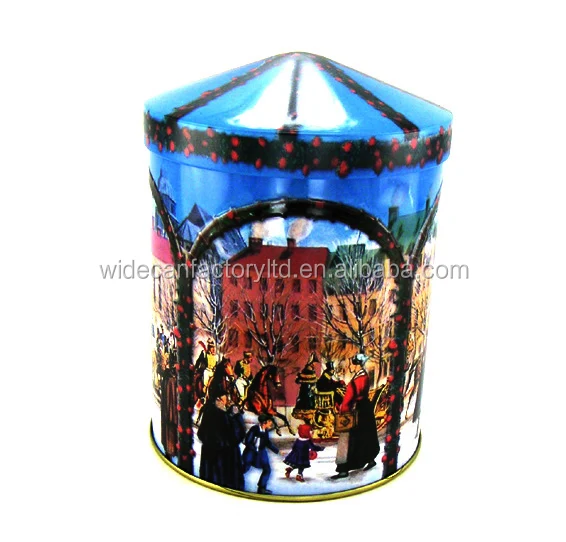 
toys aluminium metal tin box can container food grade custom design 