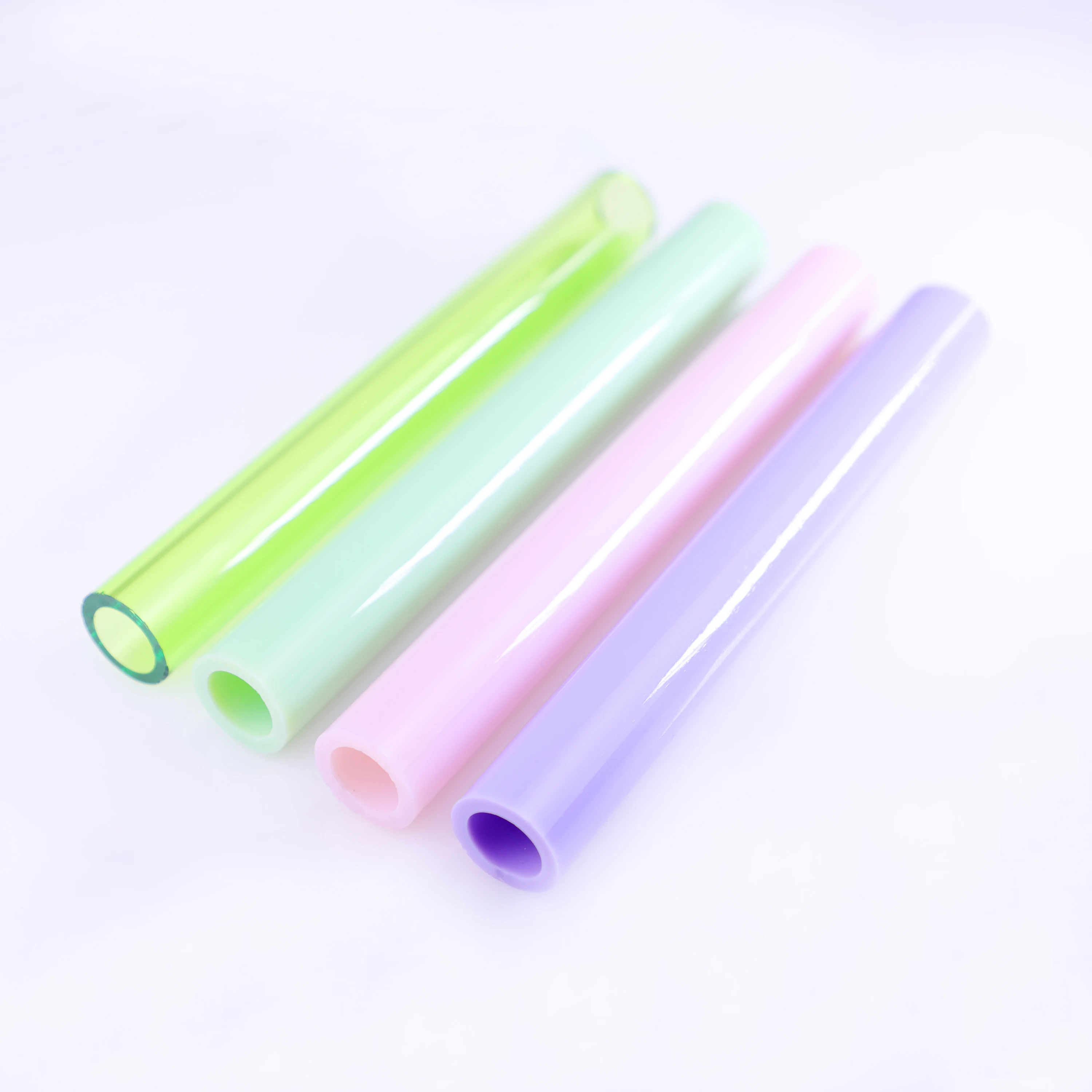 Factory produces heat-resistant colored high borosilicate glass tube 3.3 glass tube