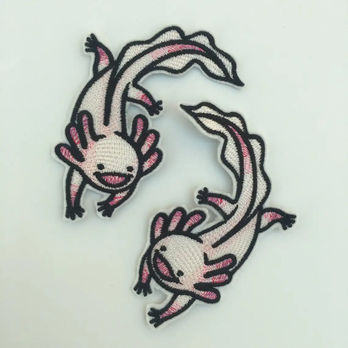 Embroidery Patch Stitched Border Iron-on for Clothing Wholesale High Quality Embroidery Patches Customized