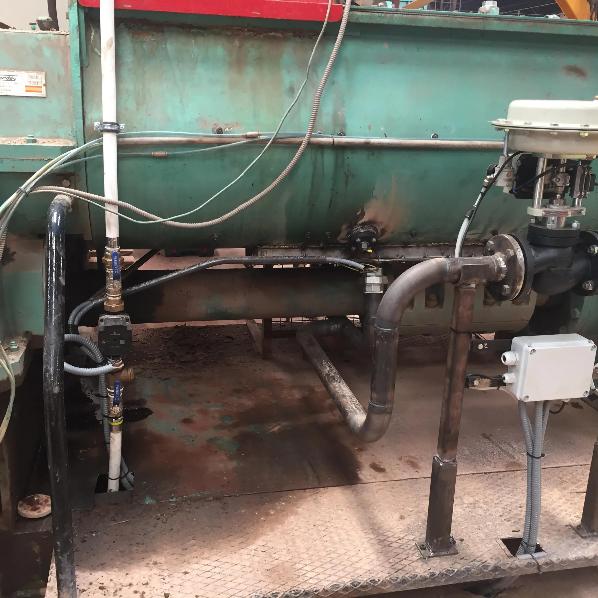 Best top italian quality Clay moisture regulation system with digital touch panel for tile producers