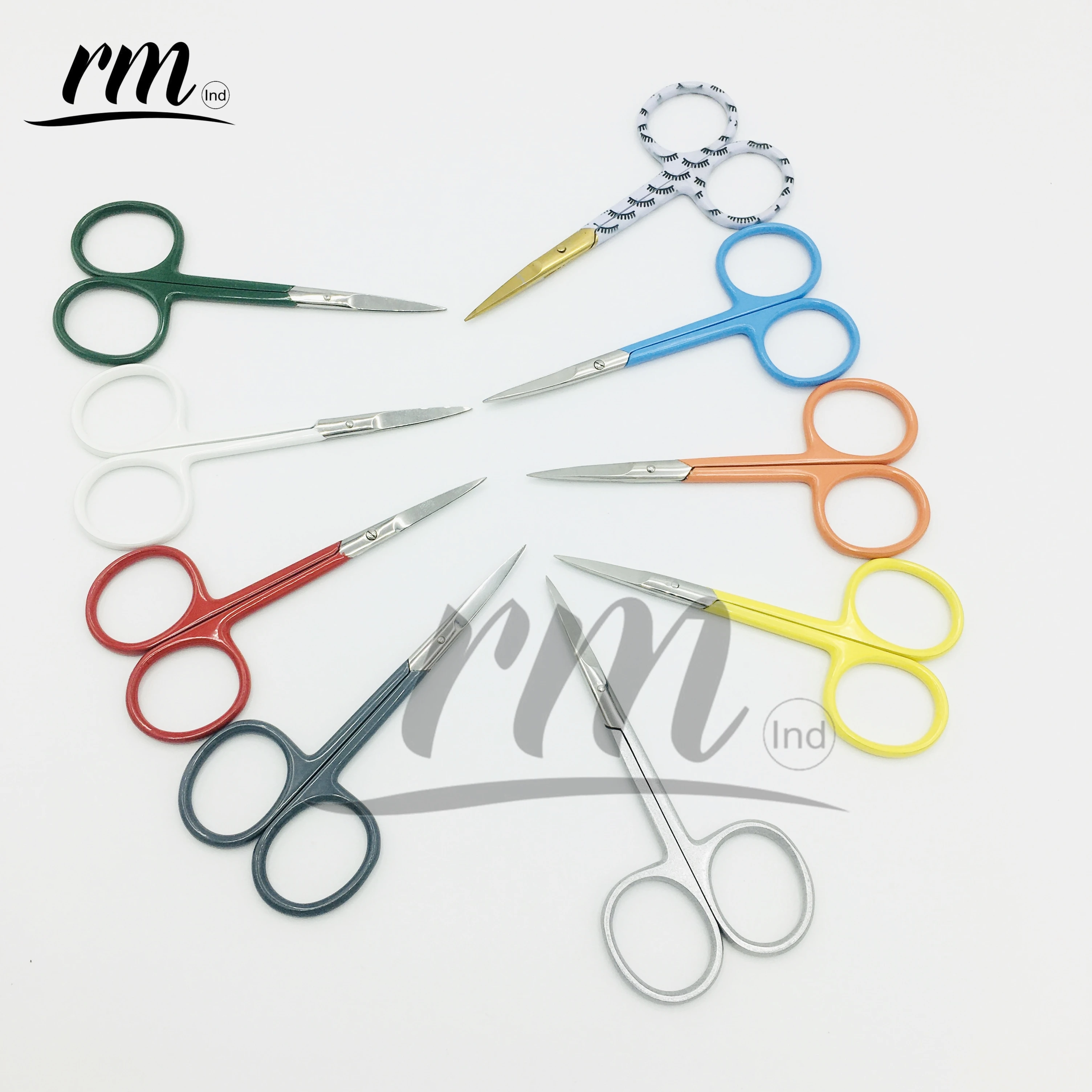 Ножницы для кутикулы и бровей фирменная торговая марка на заказ оптовая продажа высокое качество разумная цена