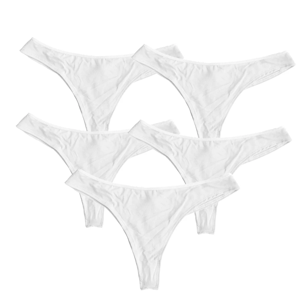 Womens Tong Sexy Design White Underwear Panties for Girls Soft Comfortable Ready to Ship Wholesale Stock Lot 2021 Hot Selling