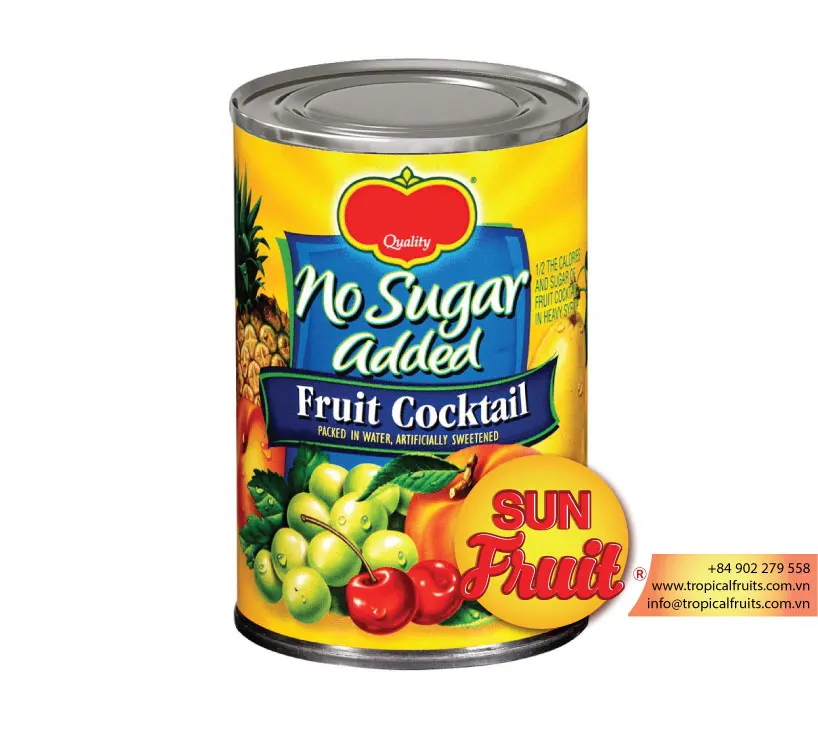 
Canned Fruit Cocktail Wholesale 