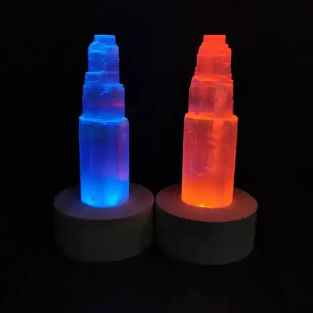New Wholesale Selenite Tower Selenite Rough Tower  Large Selenite Point  Crystal Tower