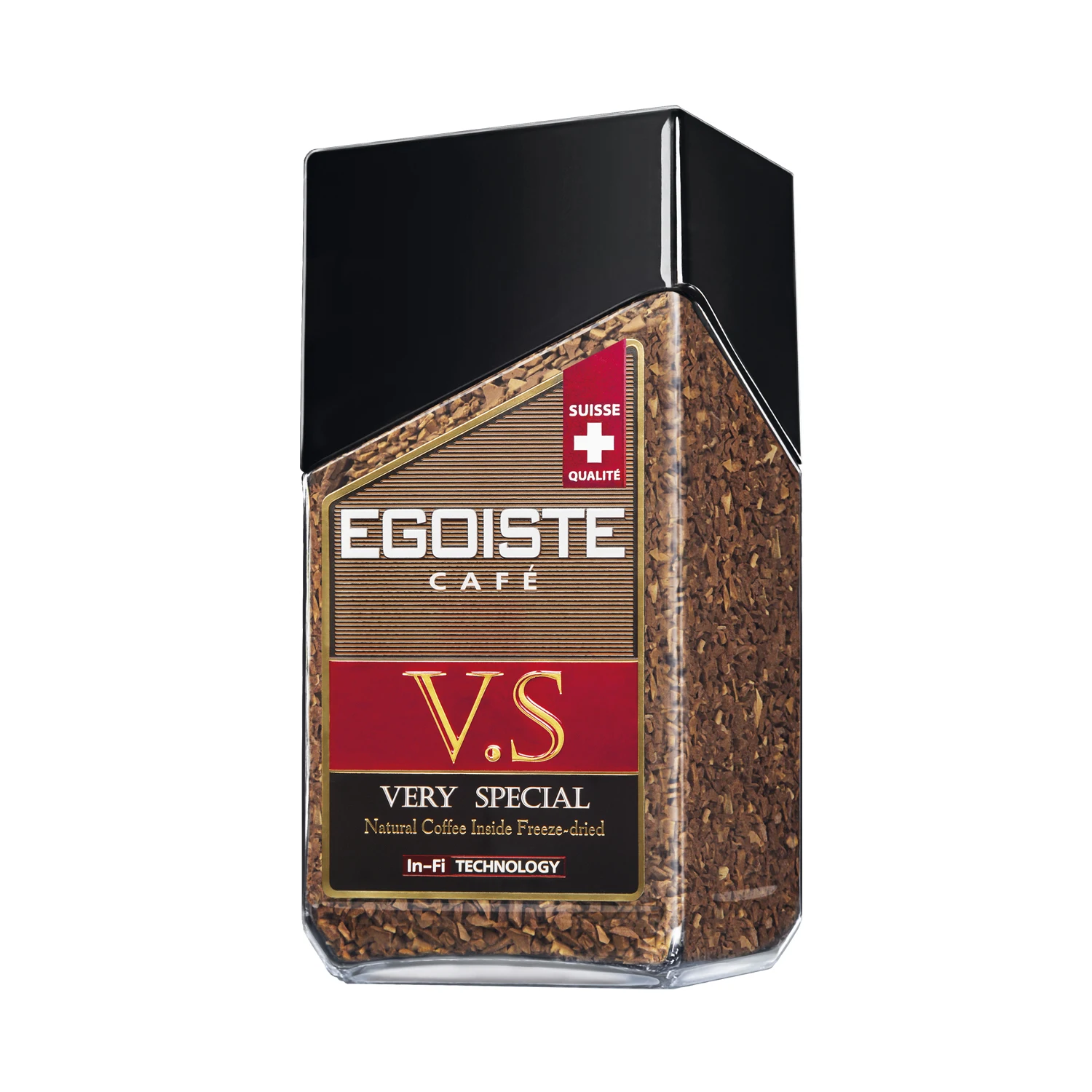 
Egoiste V.S. premium instant with microground coffee 100 g. 
