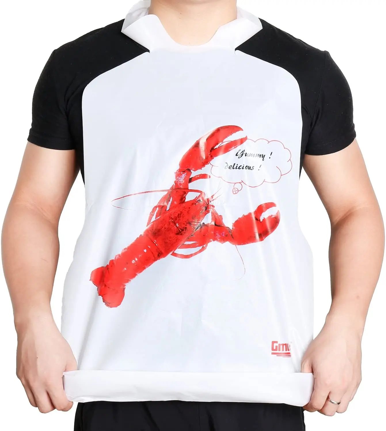 Disposable Plastic Lobster Bibs Crawfish Bibs Crab Feasts Bibs - Keep Clothing Clean Direct from Vietnam Manufacturers Storage