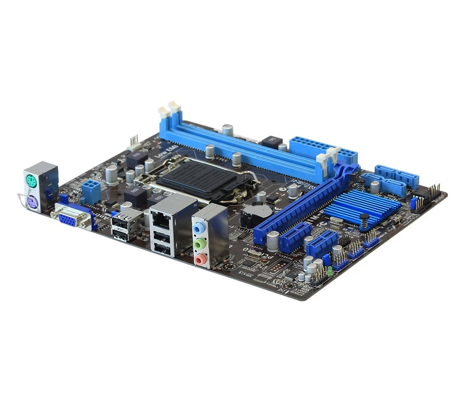 Б/у Asus H61M-E гнездо материнской платы LGA 1155 поддержка DDR3 16 Гб для рабочего