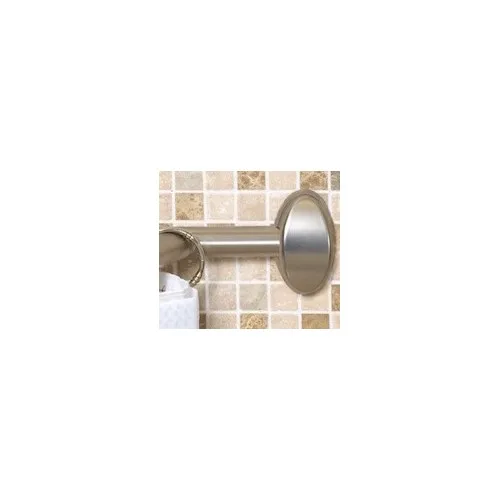 Double pole half-circle adjustable telescopic shower curtain rod