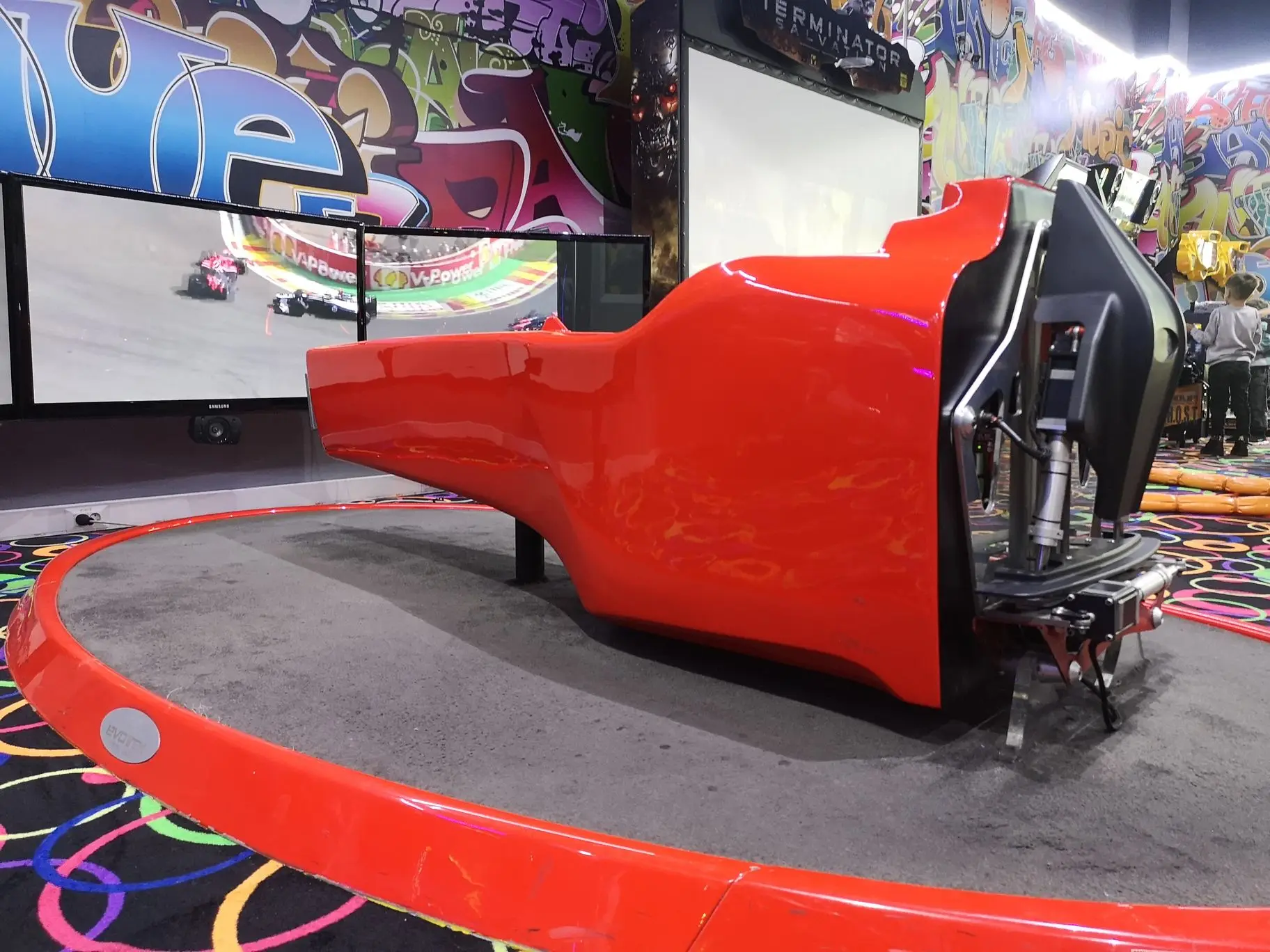 Evotek Formula 1 simulator
