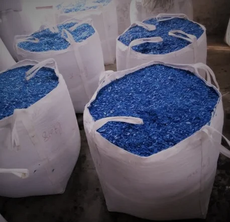 HDPE Drum Regrind plastic scrap/HDPE blue regrind