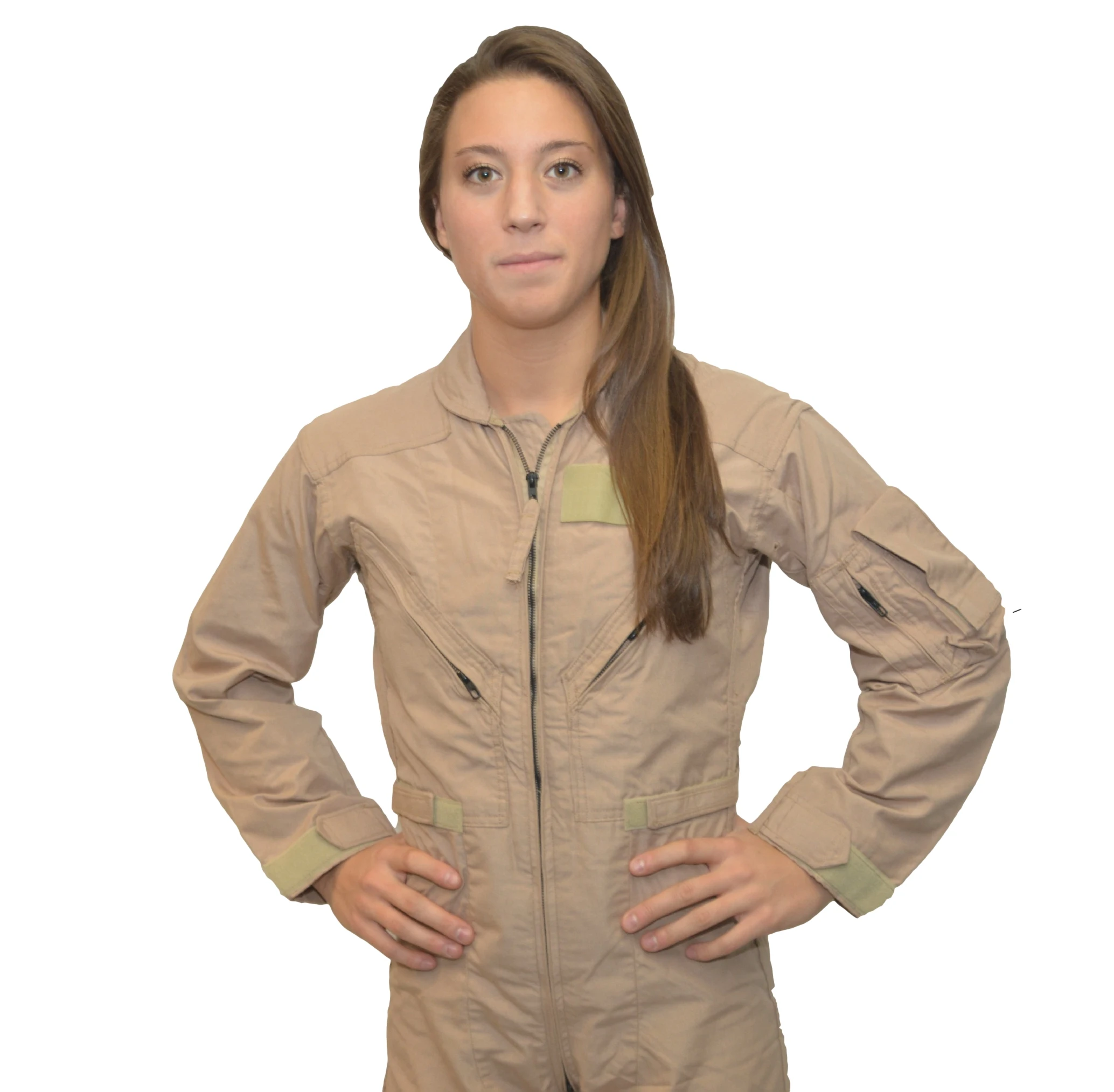Flame Retardant  Pilot Flight Suit Khaki And Green Flying Coverall Suit For Men