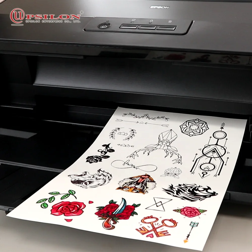 
Blank Inkjet Printer Permanent Tattoo Sticker 