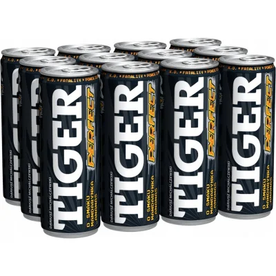 Bulk Can Tiger Energy Drink