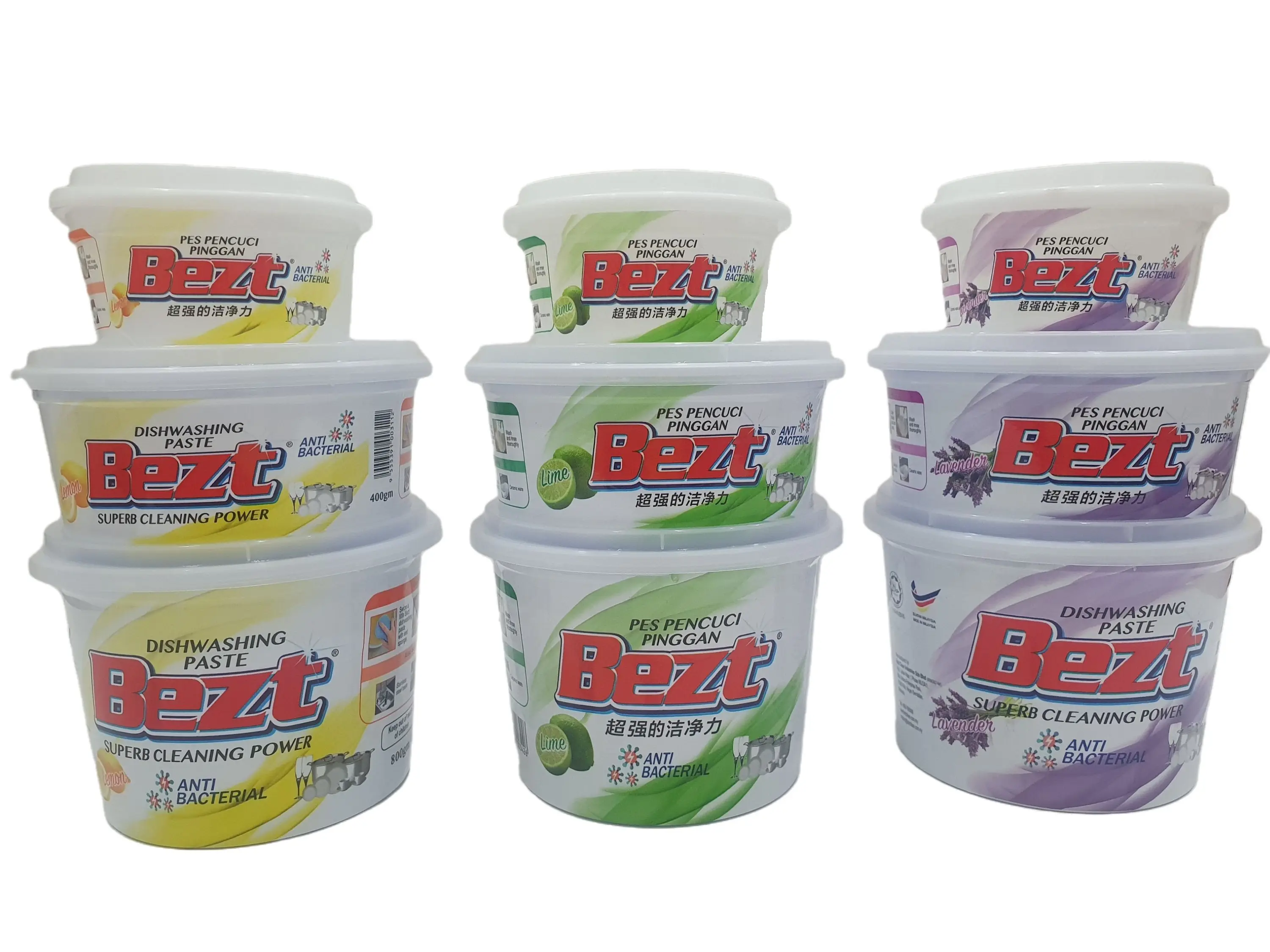 200g Multipurpose Lime Bezt OEM Dishwashing Paste