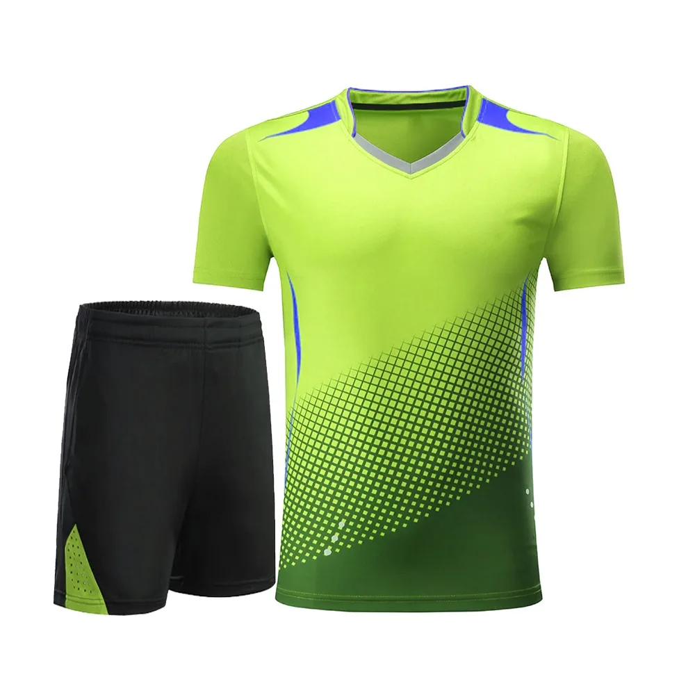 Breathable High Quality Sublimated Quick Dry Table Tennis Tops Training Shirt Men Women Badminton Jersey Uniforms