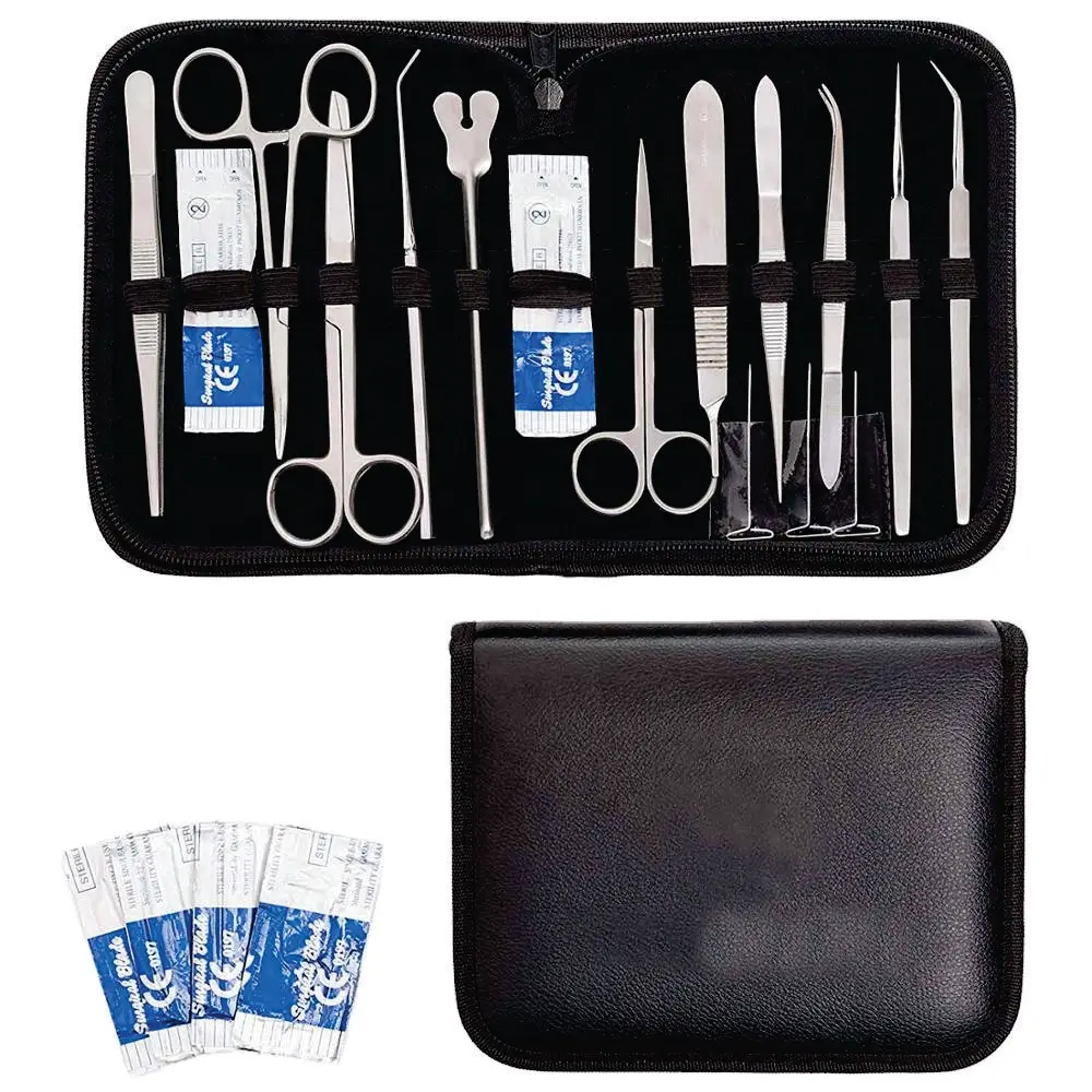 Набор для медицинских студентов из 24 предметов хирургические инструменты