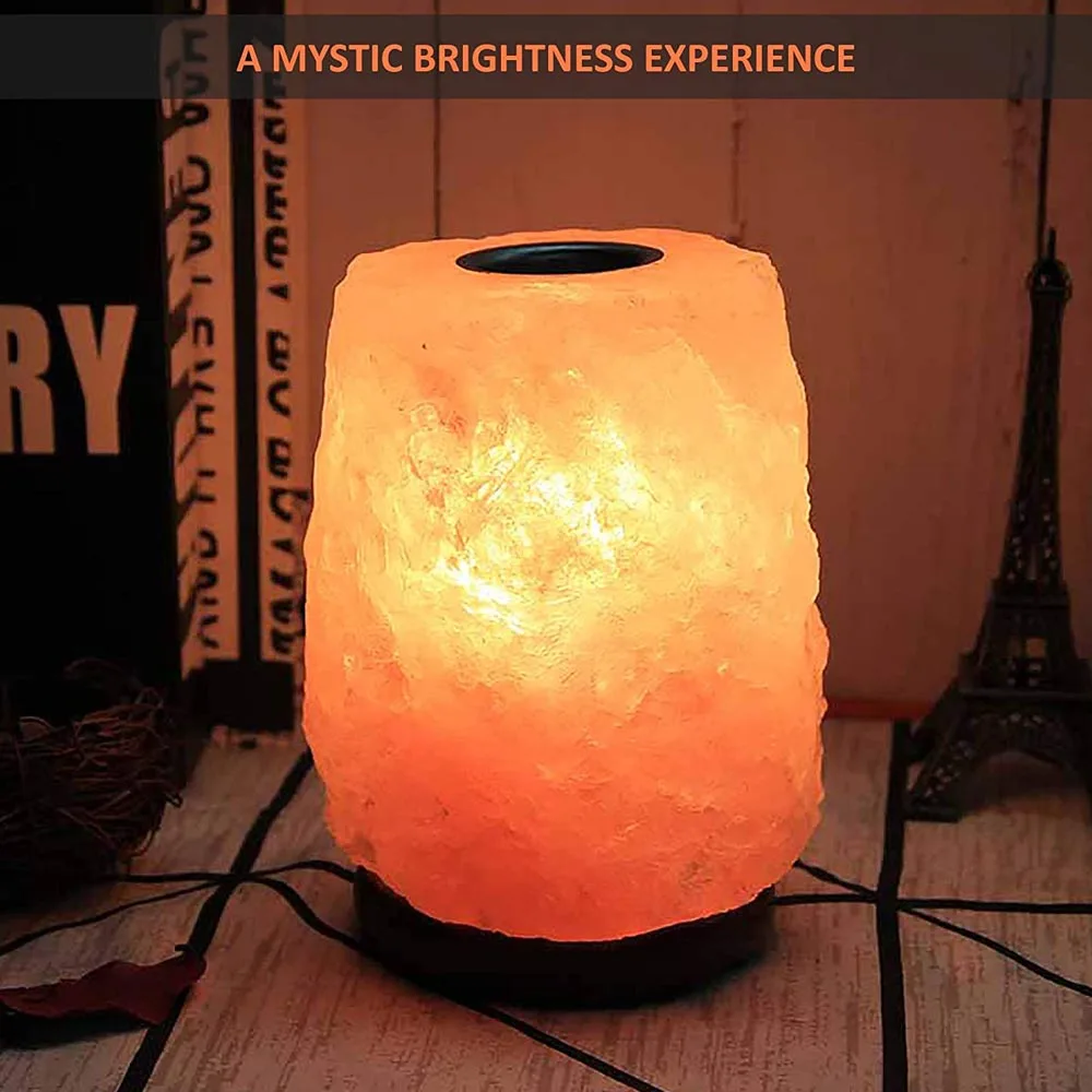 Electric LED Warmer Burner Incense stone Salt Aroma Lamp
