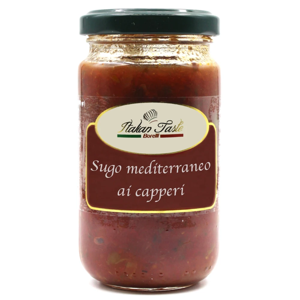 High quality 180 g wholesale retail Mediterranean capers Made in Italy NO GMO Italian pasta sauce for pasta