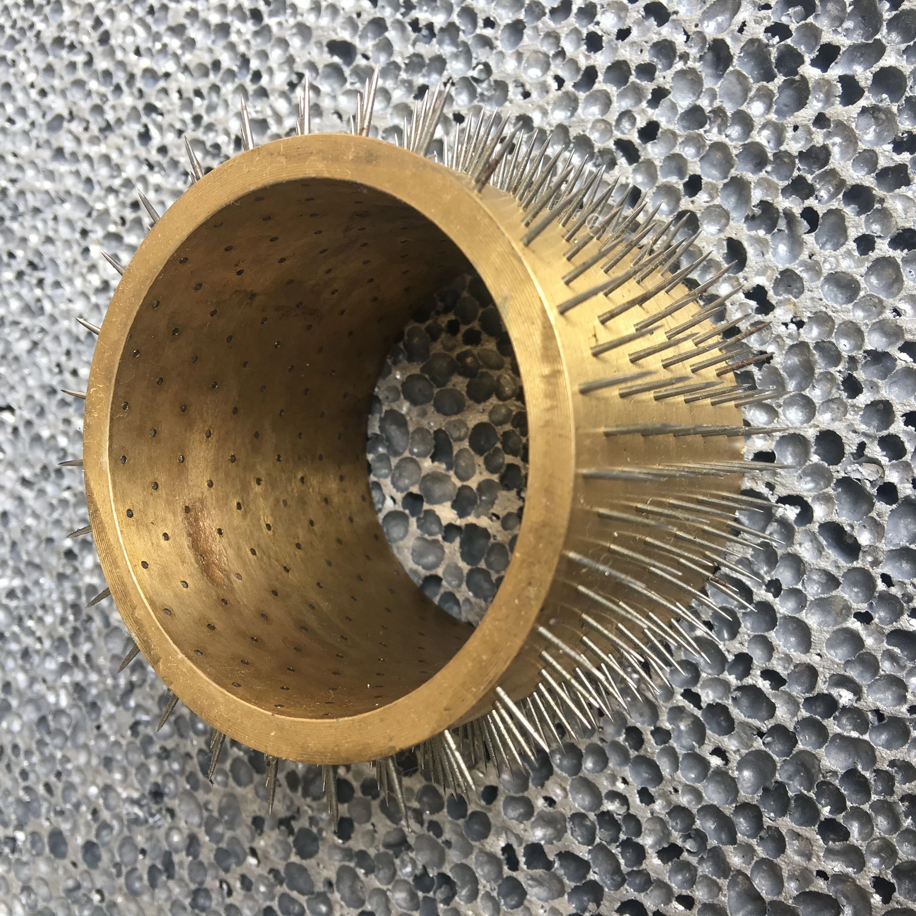 The newest perforated film roller micro needle roller leather perforating roller With Promotional Price