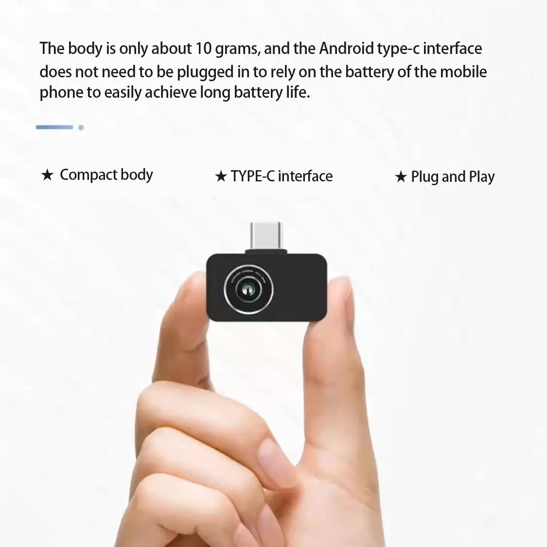 Mini portable infrared thermal imaging camera infrared camera for mobile phone