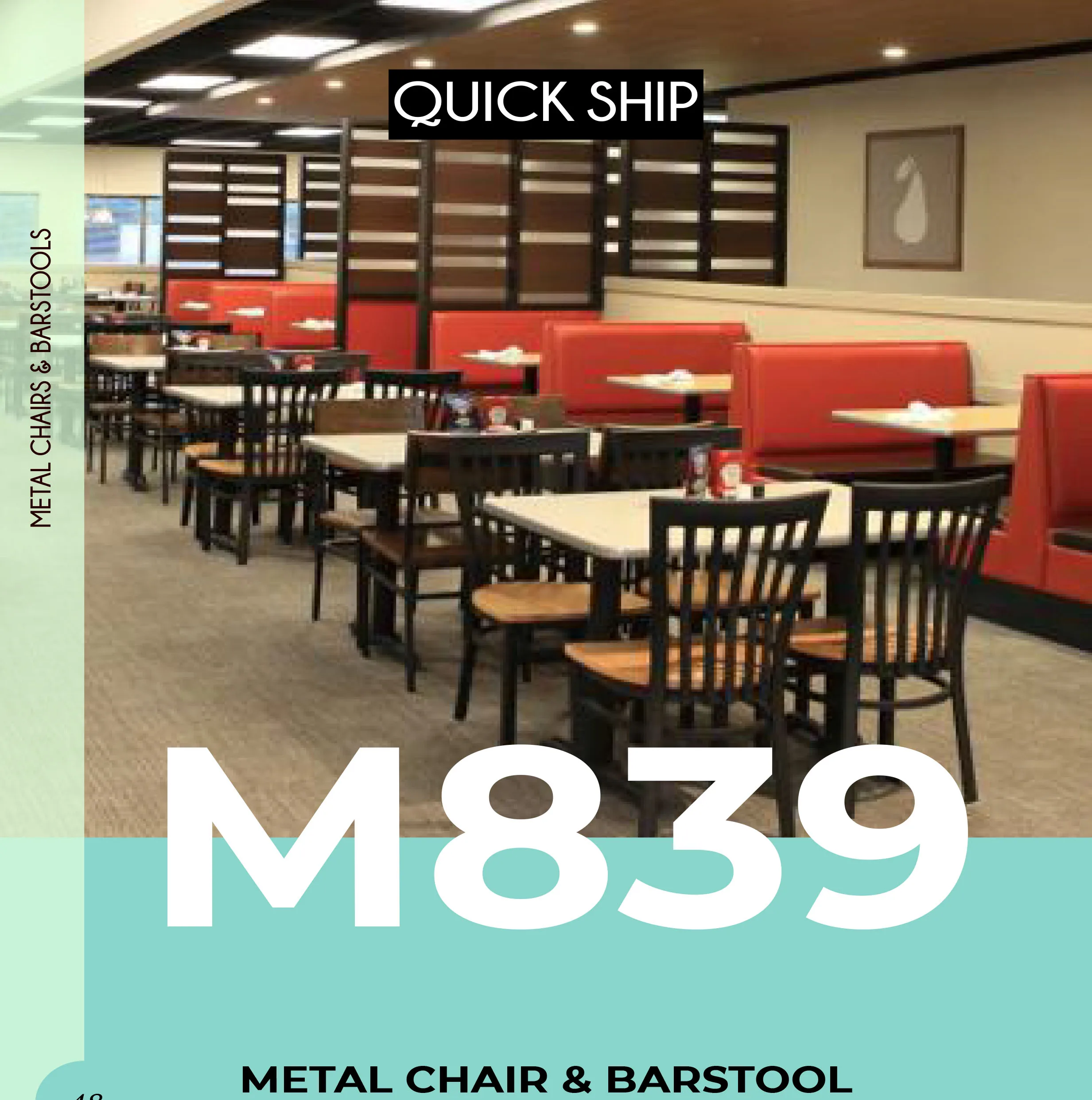 Черный металлический стул MKLD для школы дома ресторана с порошковым покрытием сверхпрочный боковой в современном стиле вертикальными плагинами помещений