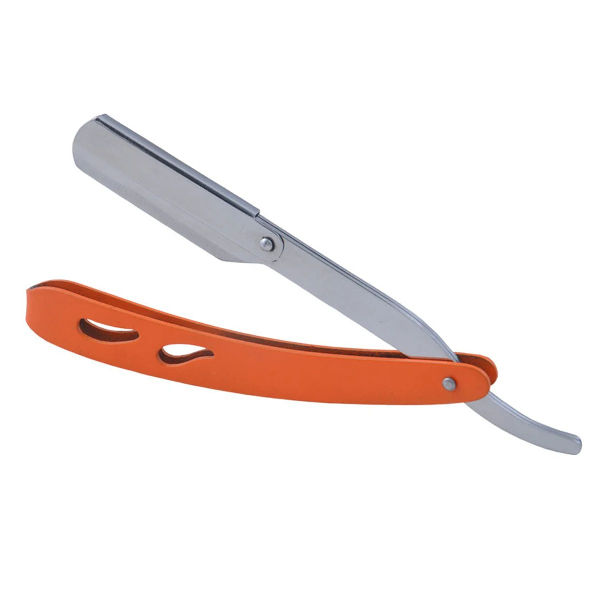 OEM Wood barber Folding Blade razor  beard shaving tools durable Straight Razor for men