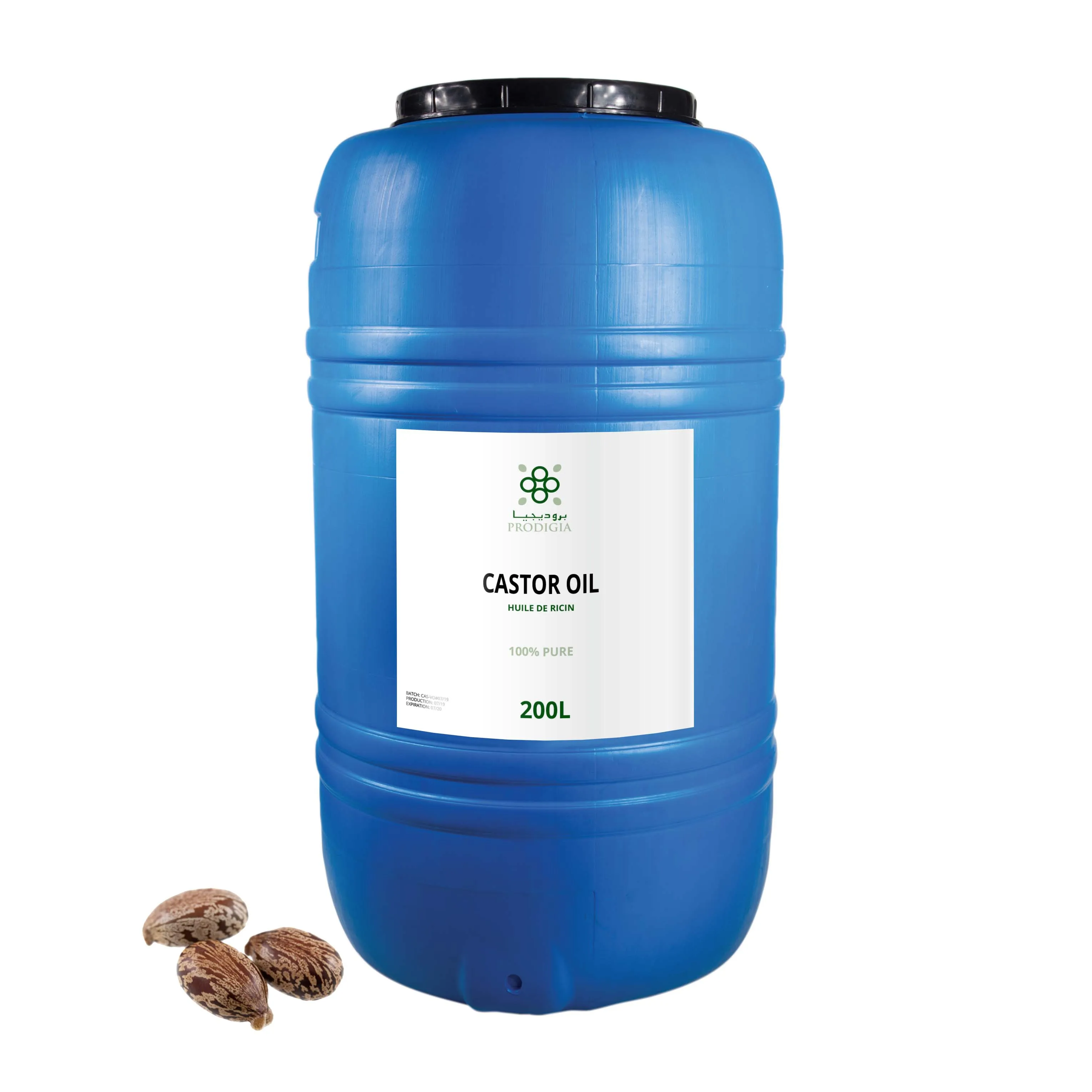 100%  REFINED CASTOR OIL